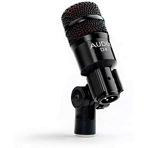 Audix D4 Hypercardioid Dynamic Drum and Instrument Microphone
